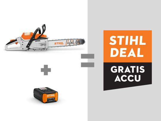 Stihl MSA 300 C-O met gratis accu