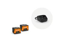 Stihl Starterset 2 x Accu AK 30 S + Lader AL 101